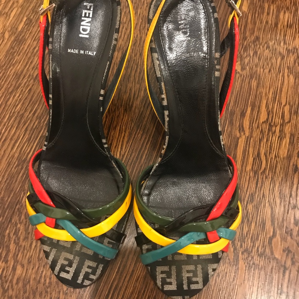 ❌🚫SOLD❌🚫FENDI Sandals 38.5 - Picture 6 of 8